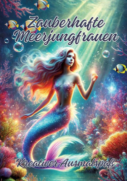 Zauberhafte Meerjungfrauen : Kreativer Ausmalspaß