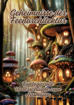 Geheimnisse der Feenarchitektur : Fantasievolle Unterschlüpfe zum Ausmalen