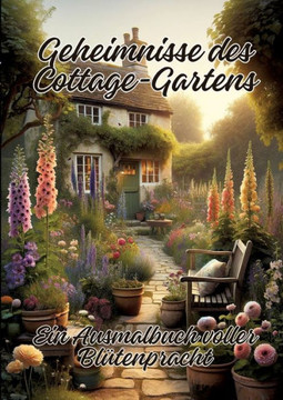Geheimnisse des Cottage-Gartens : Ein Ausmalbuch voller Blütenpracht Geheimnisse des Cottage-Gartens : Ein Ausmalbuch voller Blütenpracht