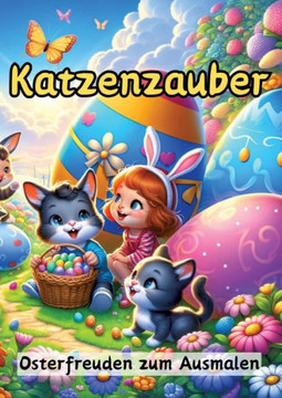 Katzenzauber : Osterfreuden zum Ausmalen Katzenzauber : Osterfreuden zum Ausmalen
