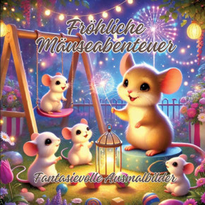 Fröhliche Mäuseabenteuer : Fantasievolle Ausmalbilder