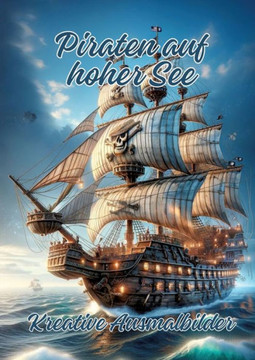 Piraten auf hoher See : Kreative Ausmalbilder