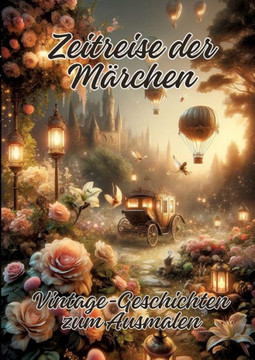 Zeitreise der Märchen : Vintage-Geschichten zum Ausmalen
