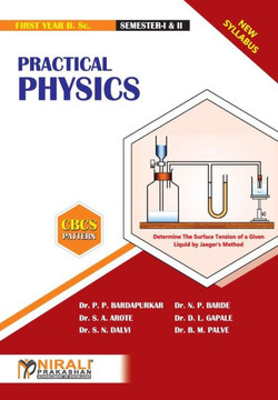 PRACTICAL COURSE IN PHYSICS PRACTICAL COURSE IN PHYSICS