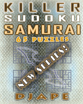 Killer Sudoku Samurai: 65 puzzles (Killer Samurai Sudoku)