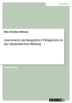 Assessment metakognitiver Fähigkeiten in der akademischen Bildung