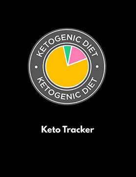 Ketogenic Diet Keto Tracker: Plain Black Themed Female Fitness And Weight Loss Tracker