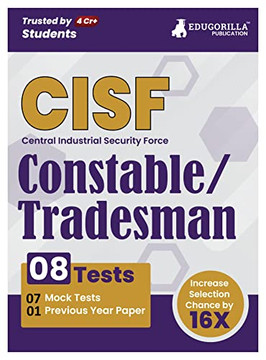 CISF Constable Recruitment Exam (English Edition) - 7 Full Length Mock Tests and 1 Previous Year Paper with Free Access to Online Tests