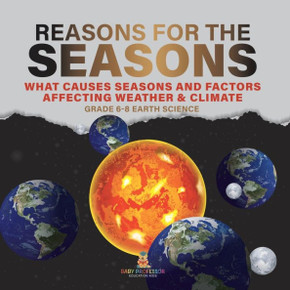Reason for the Seasons What Causes Seasons and Factors Affecting Weather & Climate Grade 6-8 Earth Science
