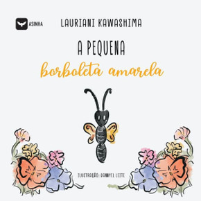 A pequena borboleta amarela