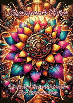 Steampunk Flora : Kreative Ausmalmotive Für Erwachsene