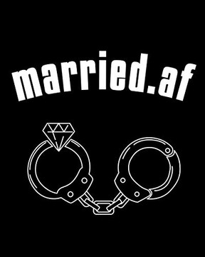 Married.af : Council Marriage Journal - Couple Anniversary Gift For Both - Blank Paperback 8" X 10", 200 Pages