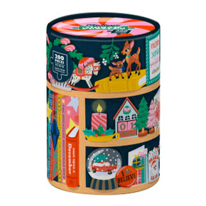 FESTIVE CURIOSITIES 200-PIECE JIGSAW PUZZLE.