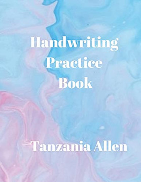 Handwriting Practice Book Handwriting Practice Book