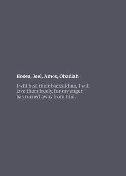 NKJV Bible Journal - Hosea, Joel, Amos, Obadiah Softcover NKJV Bible Journal - Hosea, Joel, Amos, Obadiah Softcover