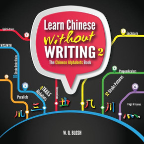Learn Chinese Without Writing 2 : The Chinese Alphabets Book