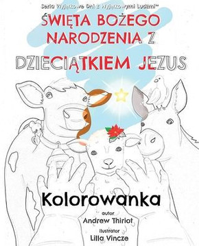 Swieta Bozego Narodzenia z Dzieciatkiem Jezus : Kolorowanka