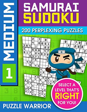Medium Samurai Sudoku: 200 Perplexing Puzzles (Medium Sudoku Samurai) - 9781092160490