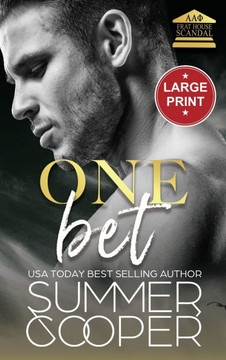 One Bet : A Second Chance New Adult Romance (Large Print Hardback)