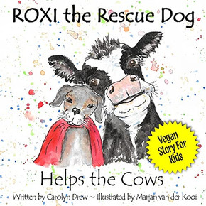Roxi The Rescue Dog - Helps The Cows