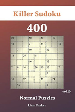 Killer Sudoku - 400 Normal Puzzles Vol.10