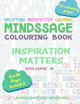 Mindssage Colouring Book: Inspiration Matters