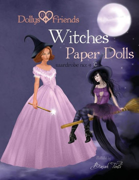 Dollys And Friends, Witches Paper Dolls, Wardrobe No: 9