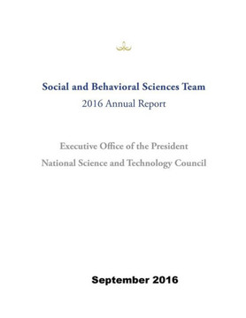 Social And Behavioral Sciences Team: 2016 Annual Report