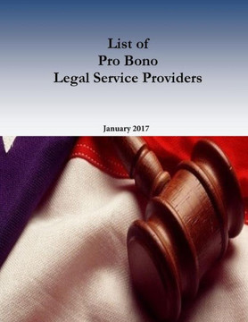 List Of Pro Bono Legal Service Providers