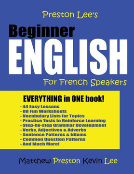 Preston Lee'S Beginner English For French Speakers