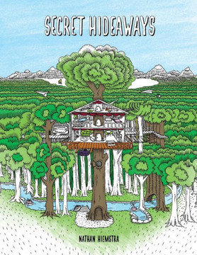 Secret Hideaways Coloring Book