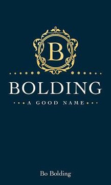 Bolding: A Good Name