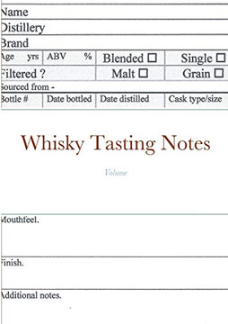 Whisky Tasting Notes Whisky Tasting Notes