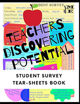 Teachers Discovering Potential: Student Survey Tear-Sheets Book - Teachers Connecting With Students