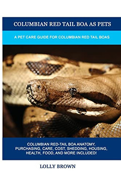 Columbian Red Tail Boa As Pets : A Pet Care Guide For Columbian Red Tail Boas