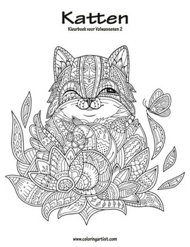 Katten Kleurboek Voor Volwassenen 2 (Dutch Edition)