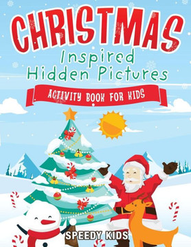 Christmas-Inspired Hidden Pictures Activity Book For Kids
