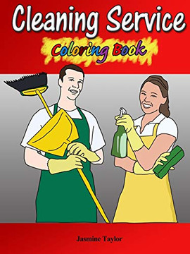 Cleaning Service Coloring Book