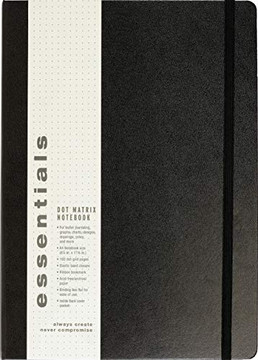 Essentials Dot Matrionotebook, Extra Large, A4 Size
