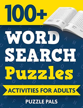 100+ Word Search Puzzles: Activities For Adults - Paperback