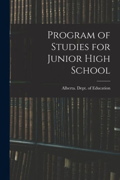 Program of Studies for Junior High School