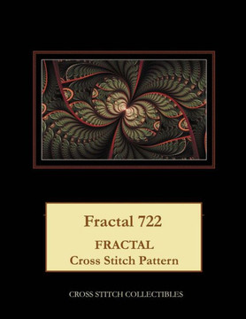 Fractal 722: Fractal Cross Stitch Pattern