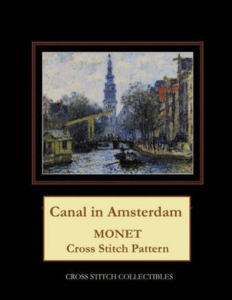 Canal in Amsterdam: Monet cross stitch pattern