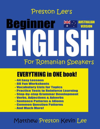 Preston Lee's Beginner English For Romanian Speakers (Australian)