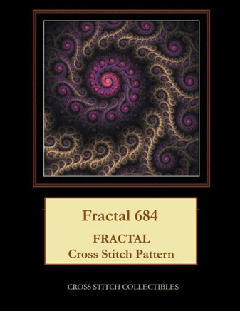 Fractal 684: Fractal Cross Stitch Pattern
