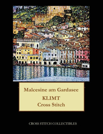 Malcesine Am Gardasee: Gustav Klimt Cross Stitch Pattern