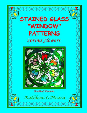 Stained Glass "Window" Patterns : Spring Flowers