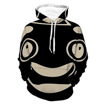 Unisex Women Men Hoodies Long Sleeve Classic Hooded Sweatshirt Tops Funny Guava Juice Pattern Autumn Outfit for Jogging Holiday