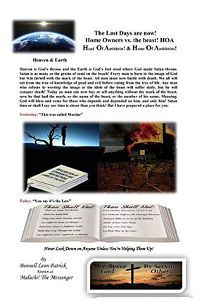 The Last Days Are Now!: Home Owners Vs. H-o-a! Home of Antichrists