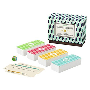 Ridley?? Classic Quiz Compendium ??After Dinner Trivia Game for 2+ Players ??Includes 70 Unique Questions Cards ??Fun Family Game ??Makes a Great Gift